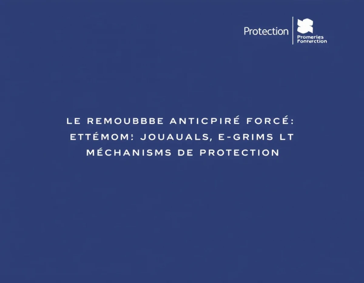 Le remboursement anticipé forcé : enjeux juridiques et mécanismes de protection