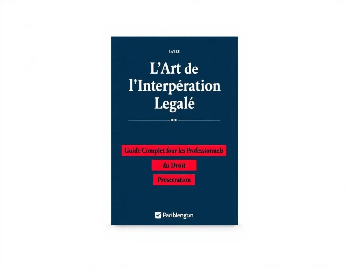 L'Art de l'Interprétation Légale : Guide Complet pour les Professionnels du Droit