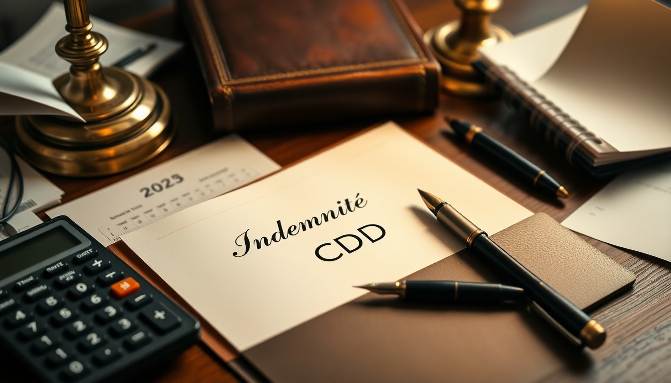 Indemnité fin de contrat cdd calcul erreurs courantes à éviter
